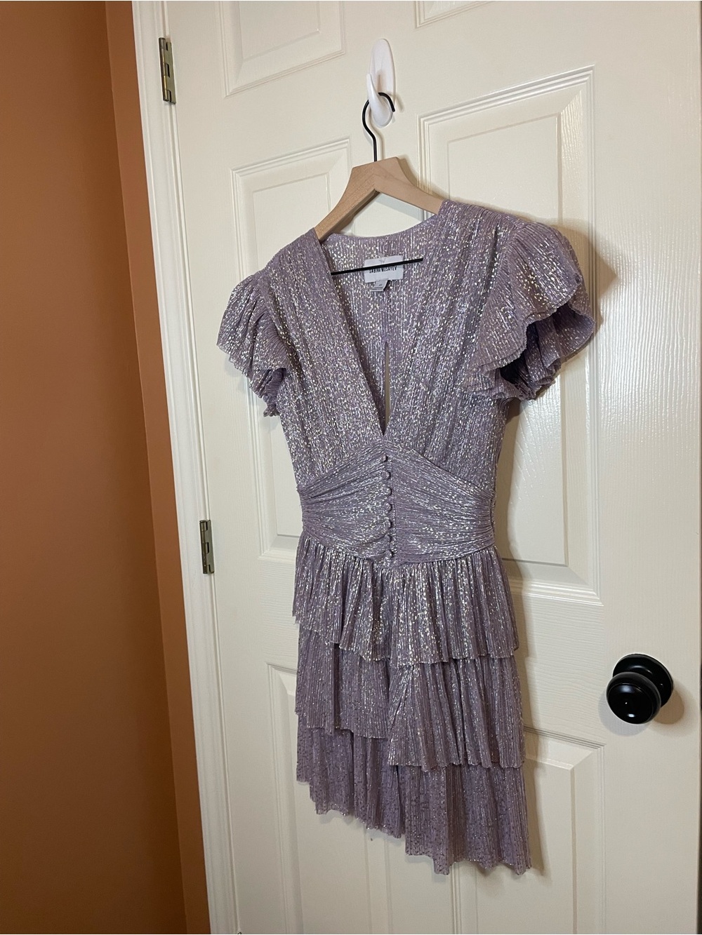 Sabina Musayev Devon Dress in Lilac Size XS NWOT - Picture 4 of 10